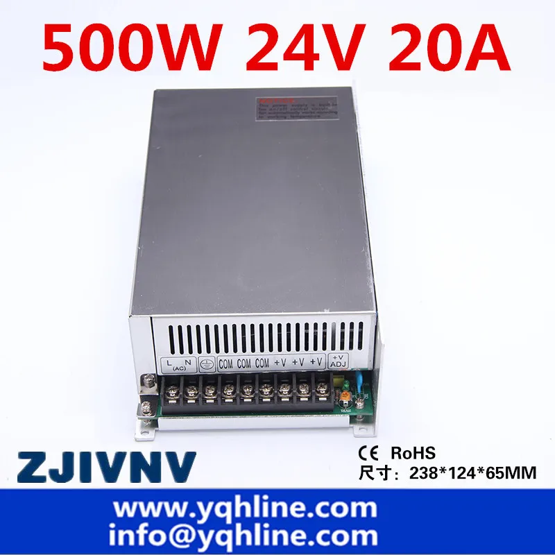 500w 24v 20a programmable switching power supply ac-dc single output SMPS suit LED ight CCTV Camera and industrial (s-500-24)
500w 24v 20a programmable switching power supply ac-dc single output SMPS suit LED ight CCTV Camera and industrial (s-500-24)