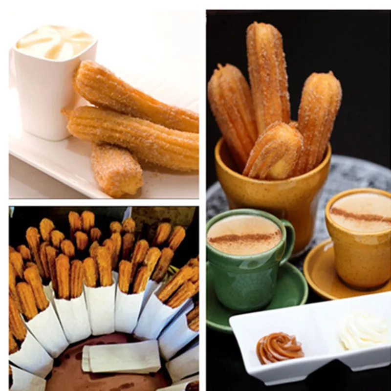 Stainless steel manual 5L churros machine small churro maker mini churros making machine
Stainless steel manual 5L churros machine small churro maker mini churros making machine