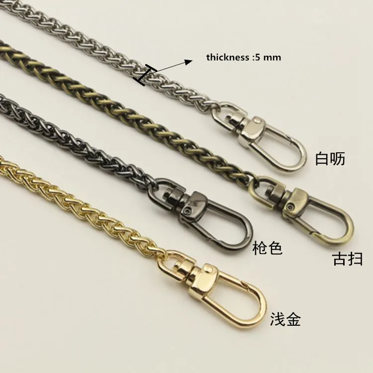 5 mm Purse Chain Metal Purse Frame Handbag Replacement Bag Straps DIY Parts Wholesale Metal Chain Obag Handles Drop shipping
5 mm Purse Chain Metal Purse Frame Handbag Replacement Bag Straps DIY Parts Wholesale Metal Chain Obag Handles Drop shipping