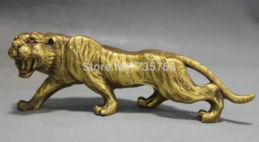 xiuli 00665 Chinese Fengshui Copper brass Animal Zodiac Year Lucky Tiger Statue
xiuli 00665 Chinese Fengshui Copper brass Animal Zodiac Year Lucky Tiger Statue
