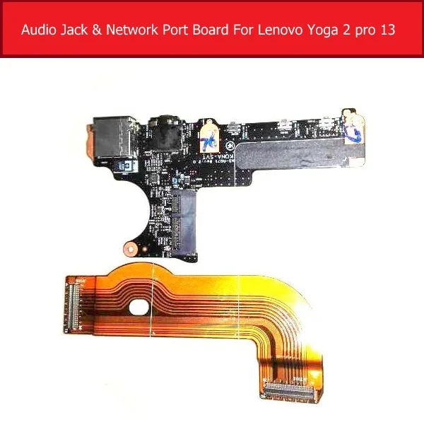 Genuine Audio jack &USB Port Board For Lenovo YOGA 2 PRO 13 NS-A071 Headphone jack module with connector flex ribbon replacement
Genuine Audio jack &USB Port Board For Lenovo YOGA 2 PRO 13 NS-A071 Headphone jack module with connector flex ribbon replacement
