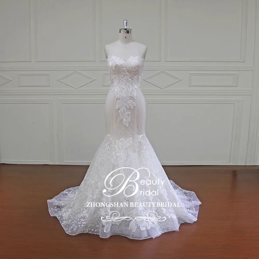 Vestidos De Noiva Sereia Custom Made Bridal Gowns Lace Appliques Luxury Mermaid Wedding Dresses XF16011
Vestidos De Noiva Sereia Custom Made Bridal Gowns Lace Appliques Luxury Mermaid Wedding Dresses XF16011