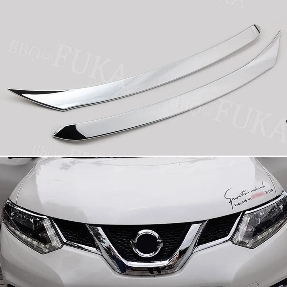 BBQ @ FUKA подходит для 2014-2016 Nissan Rogue x-Trail, Хромированная передняя светильник, крышка, отделочные полосы
BBQ @ FUKA подходит для 2014-2016 Nissan Rogue x-Trail, Хромированная передняя светильник, крышка, отделочные полосы