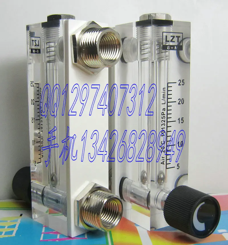 Air flow meter LZT-6T adjustable panel type gas flow meter 5~25L/min L / min
Air flow meter LZT-6T adjustable panel type gas flow meter 5~25L/min L / min