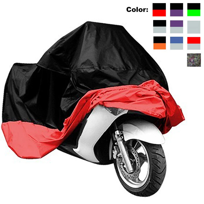 Motorcycle Covering Waterproof Cover Outdoor Storage UV Resistant Protective Heavy Racing Bike Cover for motorcycle XXL
Motorcycle Covering Waterproof Cover Outdoor Storage UV Resistant Protective Heavy Racing Bike Cover for motorcycle XXL
