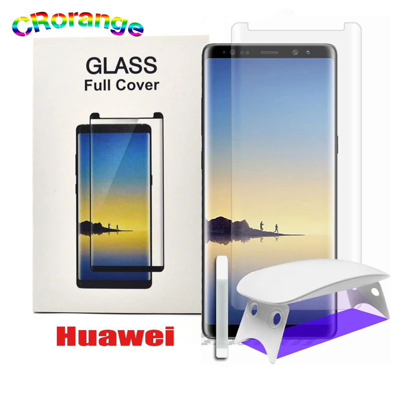 UV Full Glue Screen Protector For Huawei mate 30 pro mate 40 pro Tempered Glass UV Liquid for Huawei P30 Pro P40 Pro P50 Pro
UV Full Glue Screen Protector For Huawei mate 30 pro mate 40 pro Tempered Glass UV Liquid for Huawei P30 Pro P40 Pro P50 Pro