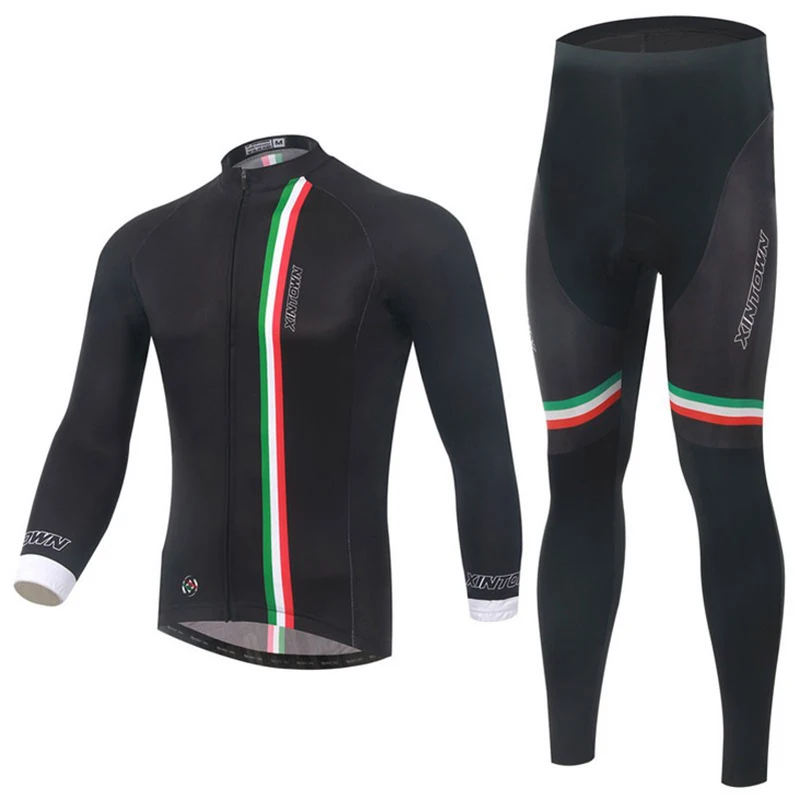 Hot !!! Men's Long Sleeve Jersey Pants Sets Black Cycling Clothing Bike Bicycle Long Sleeve Jersey Top Spring/autumn/winter
Hot !!! Men's Long Sleeve Jersey Pants Sets Black Cycling Clothing Bike Bicycle Long Sleeve Jersey Top Spring/autumn/winter