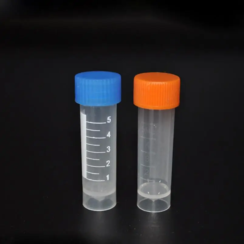 5ml Plastic Frozen Test Tubes Vial Empty Screw Seal Cap Packaging Container with Silicone Gasket LX1284
5ml Plastic Frozen Test Tubes Vial Empty Screw Seal Cap Packaging Container with Silicone Gasket LX1284