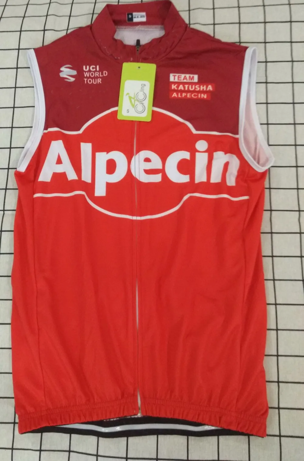2017 KATUSHA ALPECIN PRO TEAM RED SUMMER SHORT SLEEVELESS VEST ROPA CICLISMO CYCLING JERSEY WEAR SIZE XS-4XL
2017 KATUSHA ALPECIN PRO TEAM RED SUMMER SHORT SLEEVELESS VEST ROPA CICLISMO CYCLING JERSEY WEAR SIZE XS-4XL