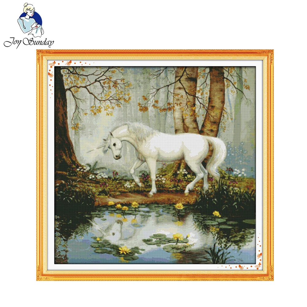 Joy Sunday Единорог Сад домашний декор Diy картина Счетный принт на холсте Набор 11CT 14CT рукоделие вышивка крестиком наборы
Joy Sunday Единорог Сад домашний декор Diy картина Счетный принт на холсте Набор 11CT 14CT рукоделие вышивка крестиком наборы