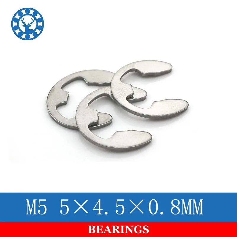 100Pcs DIN6799 GB896 M5 304 Stainless Steel Circlip Sack Retainer E E-type Buckle-shaped Split Washers
100Pcs DIN6799 GB896 M5 304 Stainless Steel Circlip Sack Retainer E E-type Buckle-shaped Split Washers