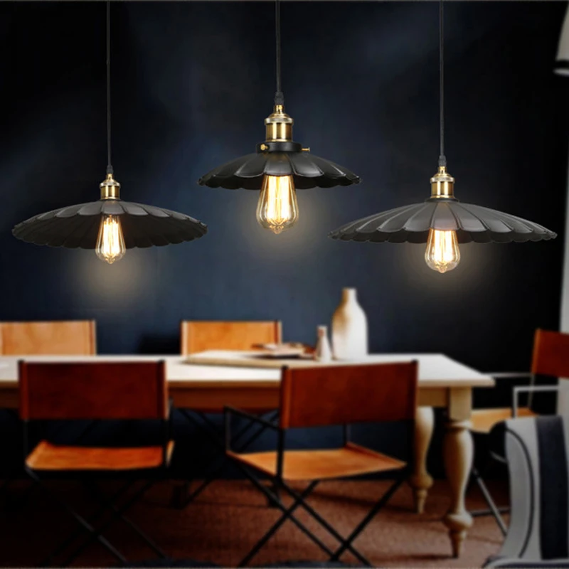Bar Pendent Light American Restaurant Coffee Shop Creative Iron Art Lamp Retro Black LED Pendant Lamps Lighting Pendant Modern
Bar Pendent Light American Restaurant Coffee Shop Creative Iron Art Lamp Retro Black LED Pendant Lamps Lighting Pendant Modern