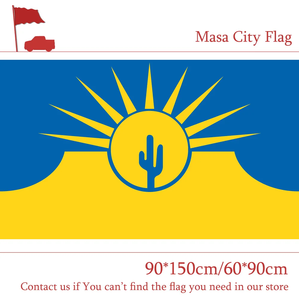 Mesa City Flag Arizona Of State 90*150cm 60*90cm US 3x5ft Custom High-quality Banners For Campaign Vote
Mesa City Flag Arizona Of State 90*150cm 60*90cm US 3x5ft Custom High-quality Banners For Campaign Vote