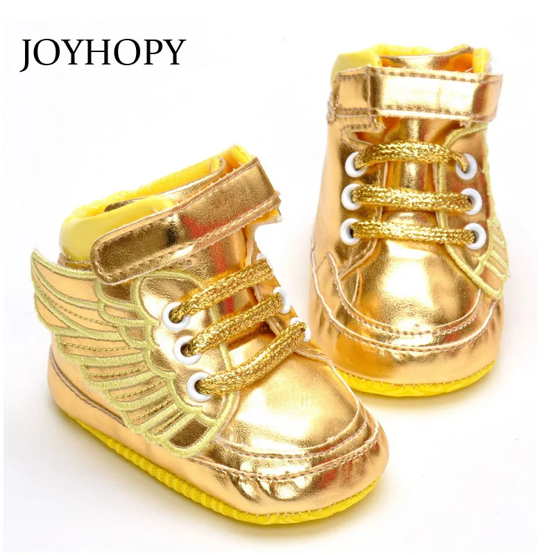 JOYHOPY Baby First Walkers Baby Shoes PU Wing Spring Autumn Soft Bottom Non-slip Toddler Shoes for Kids Girls Boys11-13cm
JOYHOPY Baby First Walkers Baby Shoes PU Wing Spring Autumn Soft Bottom Non-slip Toddler Shoes for Kids Girls Boys11-13cm