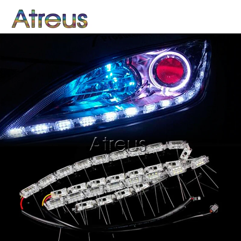 Автомобильные дневные фонари Atreus для Mercedes W203 W211 W204 Porsche 911 Cayenne Lexus RX Infiniti BMW e39 vw polo audi a3, аксессуары
Автомобильные дневные фонари Atreus для Mercedes W203 W211 W204 Porsche 911 Cayenne Lexus RX Infiniti BMW e39 vw polo audi a3, аксессуары