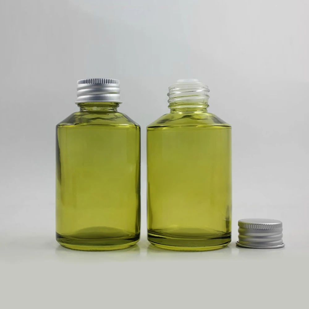 50pcs 125ml round light green lotion bottle with silver screw cap , empty 125ml glass cosmetic container for liquid cream
50pcs 125ml round light green lotion bottle with silver screw cap , empty 125ml glass cosmetic container for liquid cream