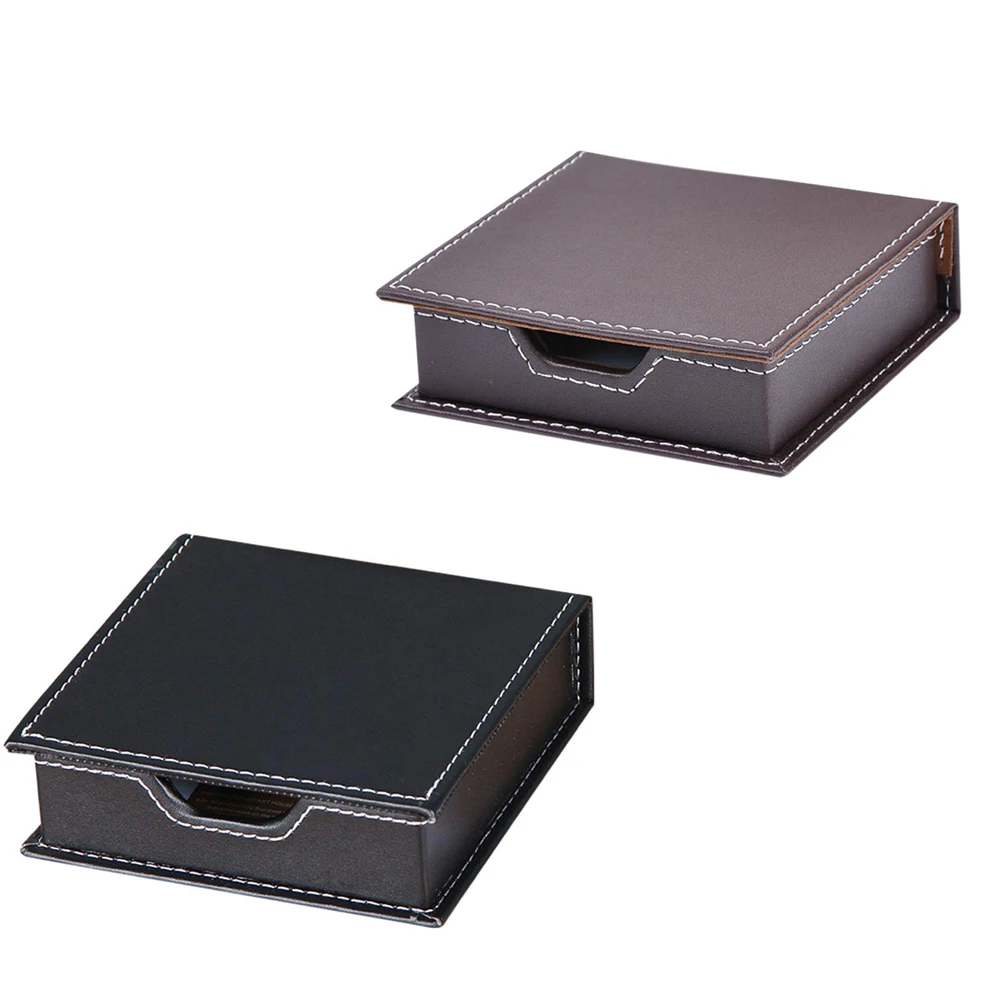 XRHYY PU Leather Desktop Name Cards Sticky Notes Holder Organizer Memo Note Dispenser Case with a Lid Cover
XRHYY PU Leather Desktop Name Cards Sticky Notes Holder Organizer Memo Note Dispenser Case with a Lid Cover