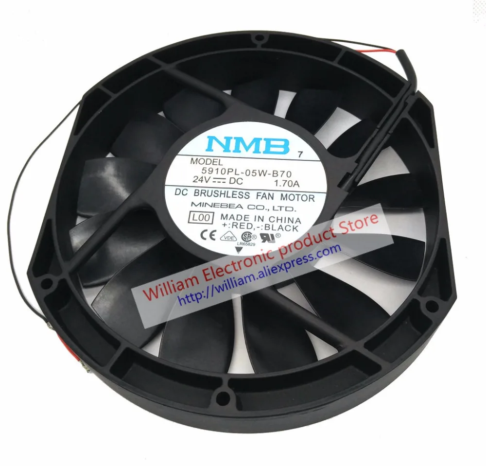 Новый оригинальный 5910PL-05W-B70 DC24V 1,70A 172*150*25 мм осевой вентилятор охлаждения
Новый оригинальный 5910PL-05W-B70 DC24V 1,70A 172*150*25 мм осевой вентилятор охлаждения