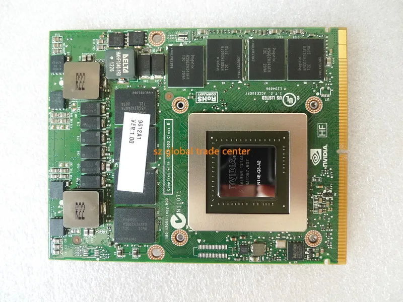 Quadro K4000M 5DGTT N14E-Q3-A2 Видео для ноутбука 05DGTT для Dell Precision M6700 4 ГБ NVIDIA
Quadro K4000M 5DGTT N14E-Q3-A2 Видео для ноутбука 05DGTT для Dell Precision M6700 4 ГБ NVIDIA
