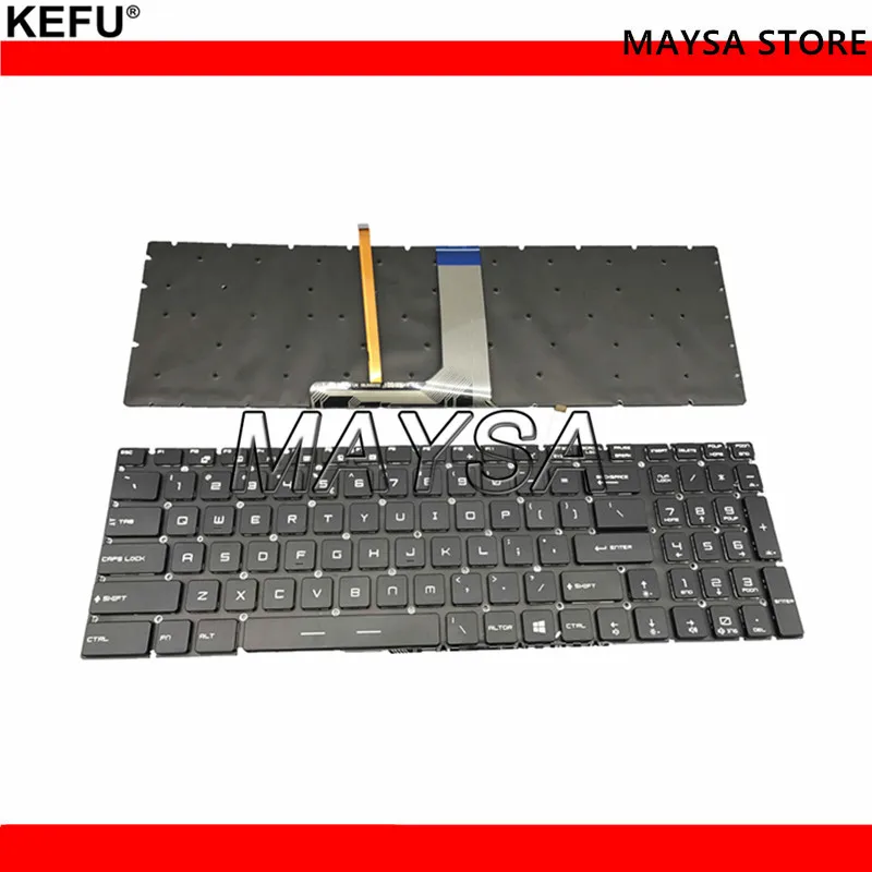 Genuine US layout Laptop Keyboard Fit For MSI GS60 GS70 GT72 GE62 GE72 Series Full Colorful Backlit without frame V143422AK1 UI
Genuine US layout Laptop Keyboard Fit For MSI GS60 GS70 GT72 GE62 GE72 Series Full Colorful Backlit without frame V143422AK1 UI