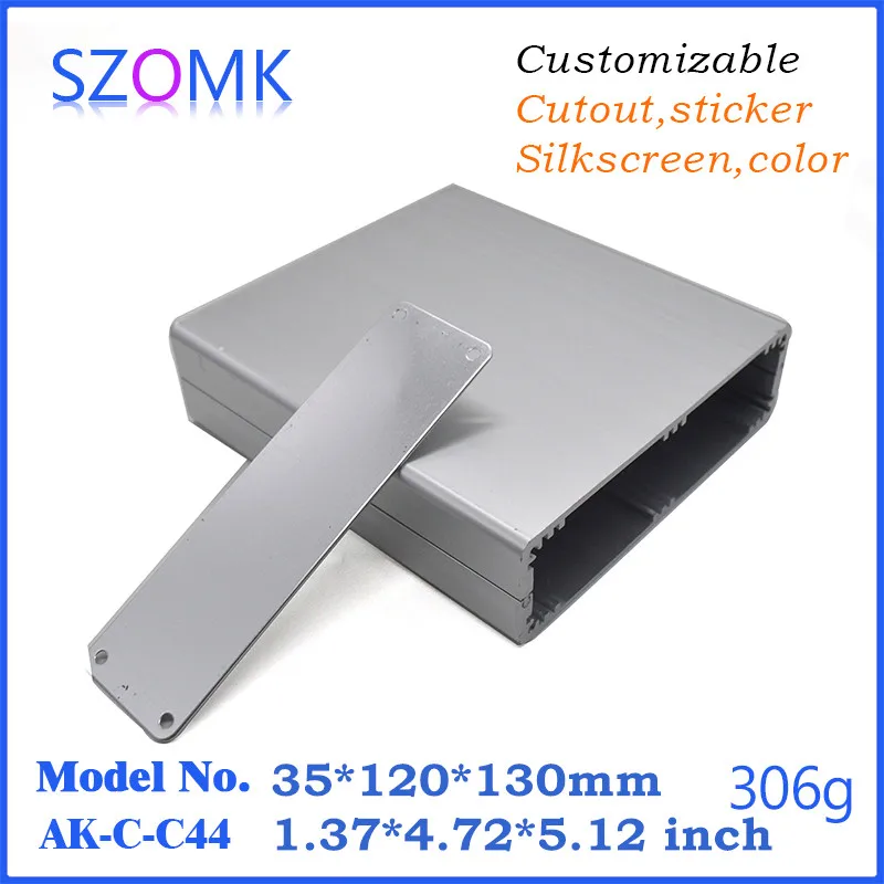 10 PCS SZOMK anodized aluminum control enclosure cabinet 35*120*130mm aluminum box switch box aluminum instrument case
10 PCS SZOMK anodized aluminum control enclosure cabinet 35*120*130mm aluminum box switch box aluminum instrument case