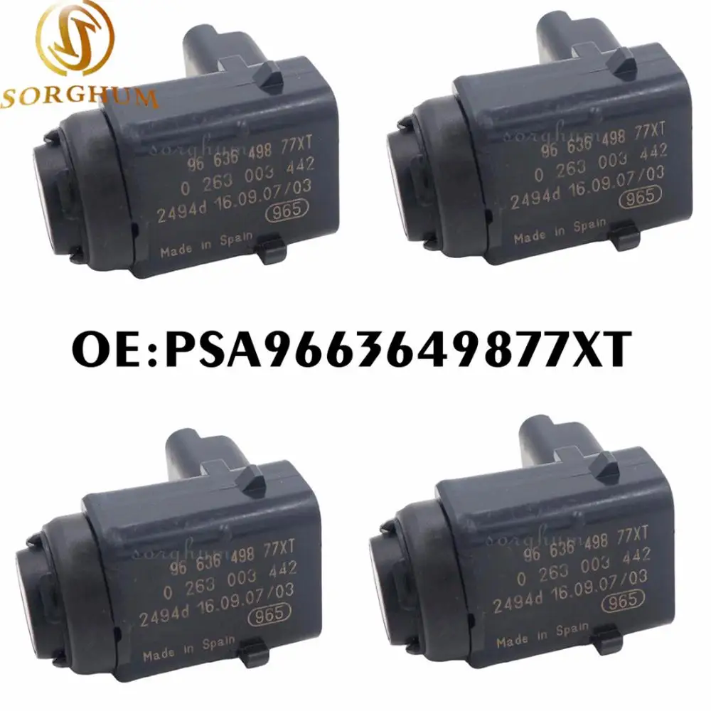 4PCS PDC Parking Sensor Fits For Peugeot 407SW Citroen 9650935277 PSA 9663649877 XT ZR 6590.88
4PCS PDC Parking Sensor Fits For Peugeot 407SW Citroen 9650935277 PSA 9663649877 XT ZR 6590.88