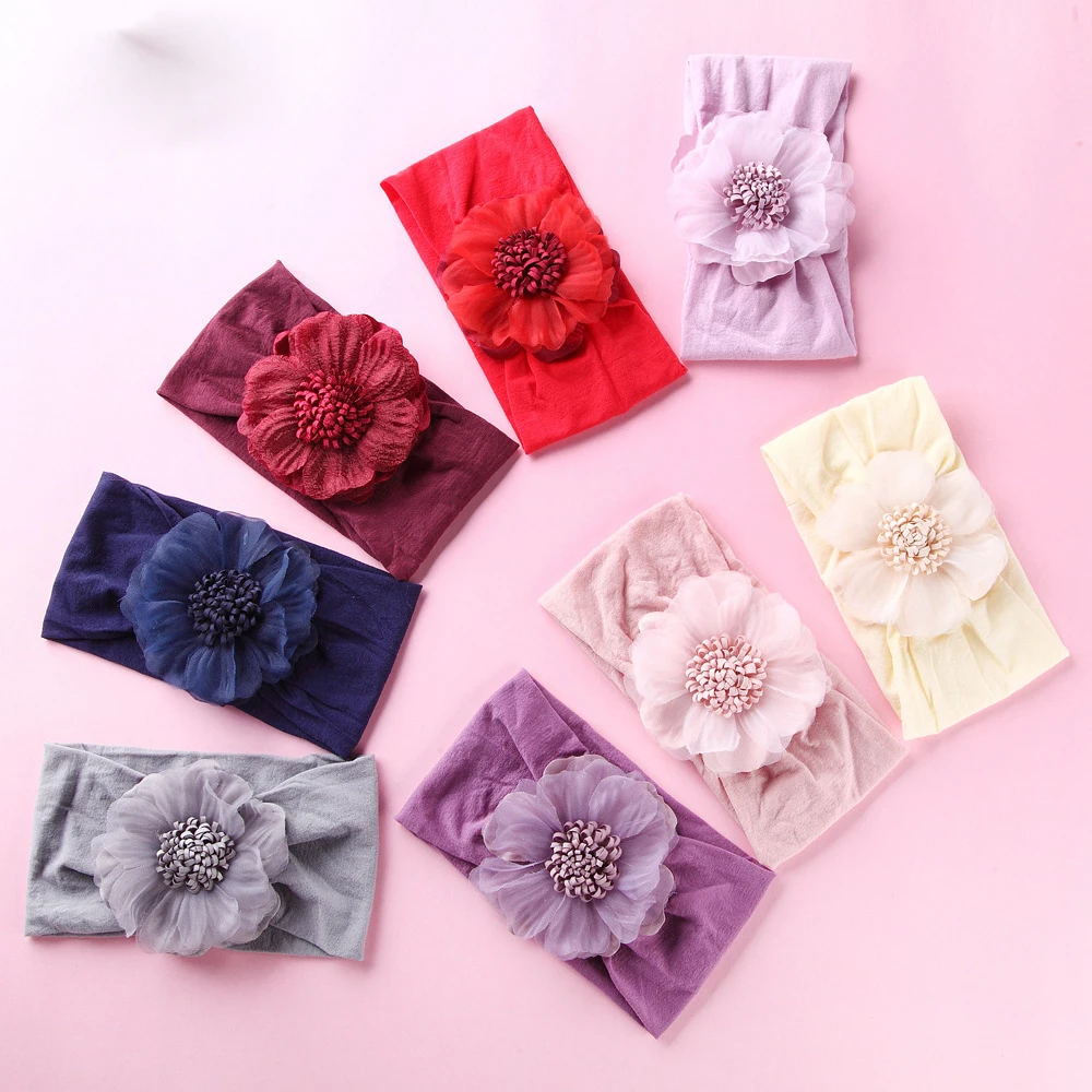 2019 New 30pc/lot Big Fabric Flower on Wide Nylon Headband,Nylon Fabric Turban Headwraps,Children Girls Hair Accessories
2019 New 30pc/lot Big Fabric Flower on Wide Nylon Headband,Nylon Fabric Turban Headwraps,Children Girls Hair Accessories
