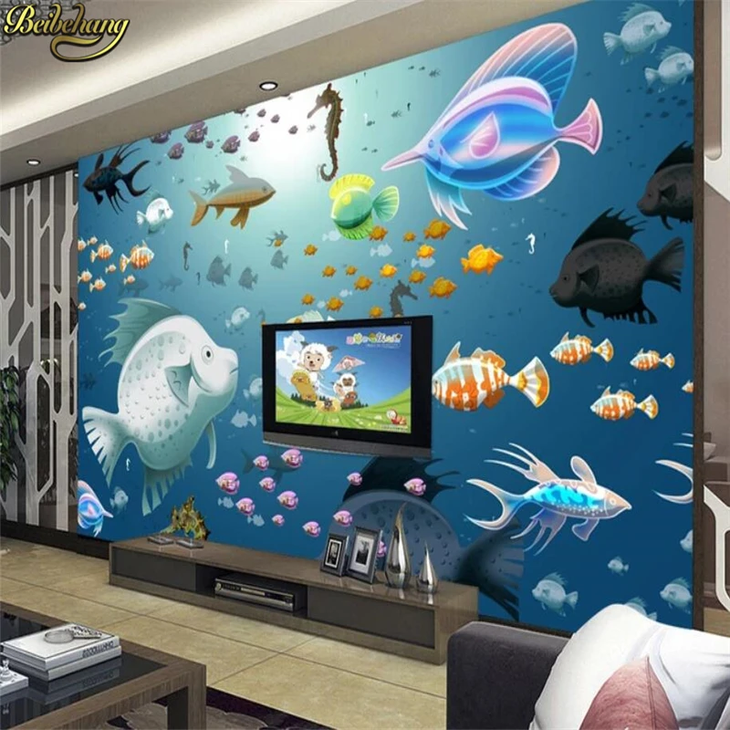 beibehang parede 3D mural of children living room sofa bedroom TV background custom wall background underwater world wall paper
beibehang parede 3D mural of children living room sofa bedroom TV background custom wall background underwater world wall paper