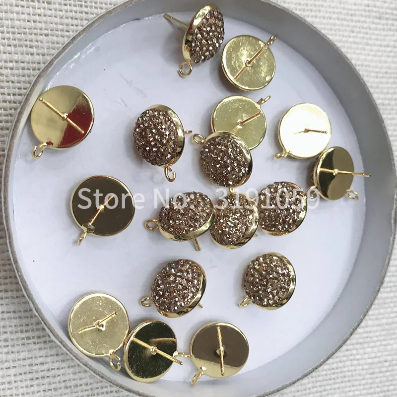 Simple rhinestone ear nail circle metal fashion temperament personalized earrings earring accessories
Simple rhinestone ear nail circle metal fashion temperament personalized earrings earring accessories