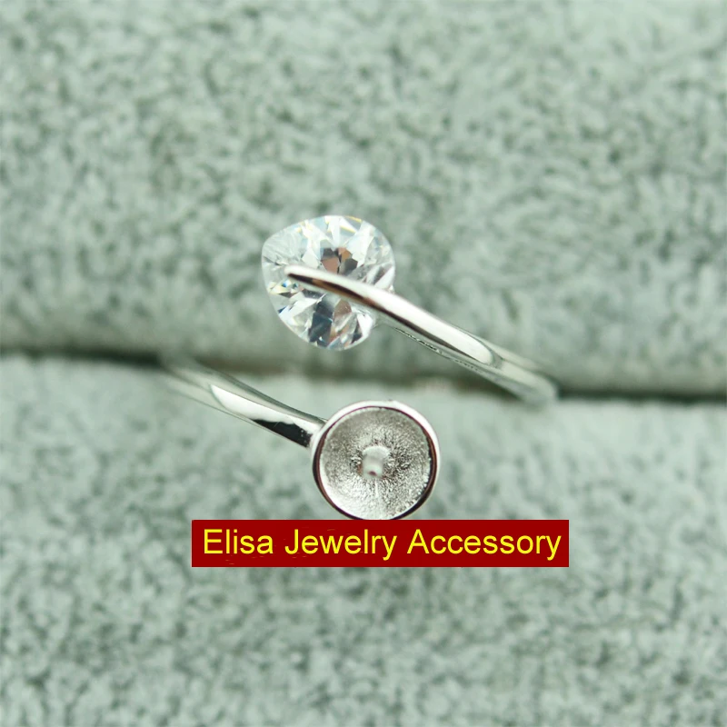 S925 Sterling Silver Pearl Rings Accessory With Hearts Design Findings&Components Women DIY Pearl Jewelry Holder 3Pcs/Lot
S925 Sterling Silver Pearl Rings Accessory With Hearts Design Findings&Components Women DIY Pearl Jewelry Holder 3Pcs/Lot