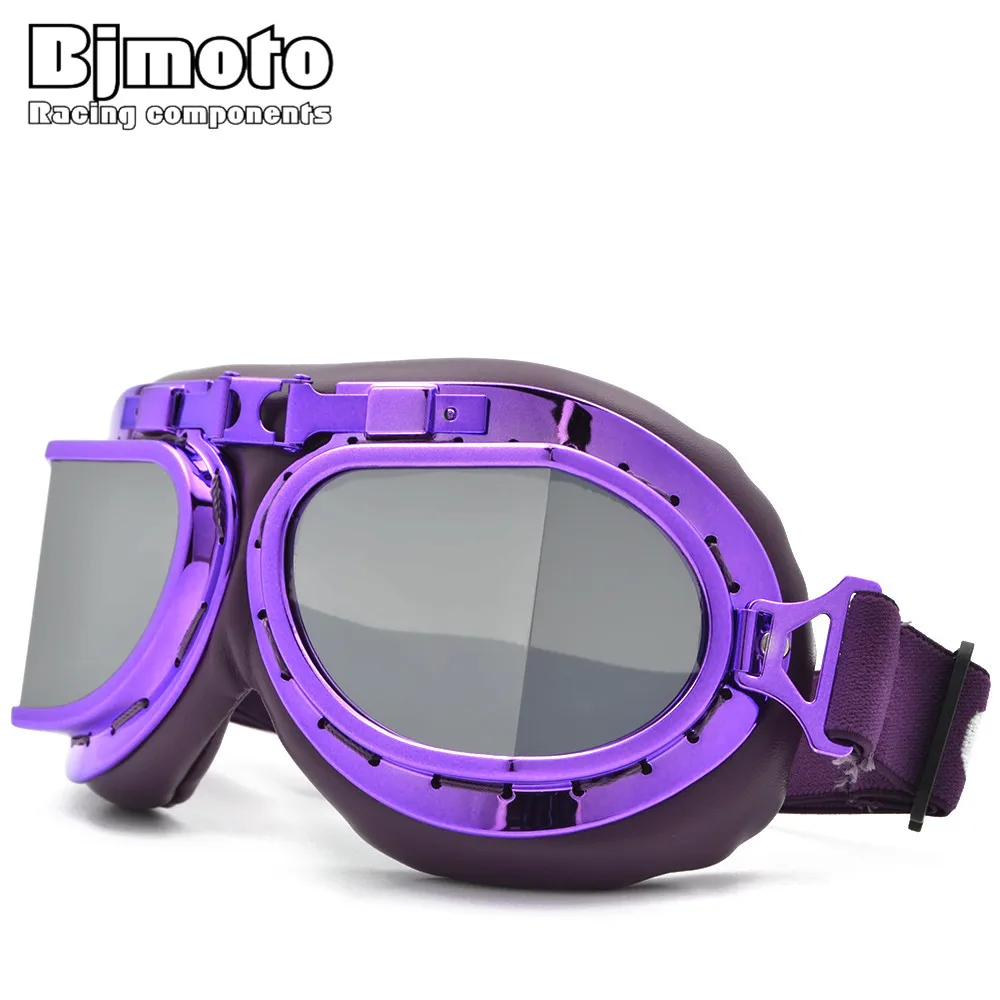 BJMOTO спортивные винтажные очки для пилота, мотоцикла, круизера, скутера, серебряные линзы, фиолетовая оправа, очки с подкладкой для шлема Harley
BJMOTO спортивные винтажные очки для пилота, мотоцикла, круизера, скутера, серебряные линзы, фиолетовая оправа, очки с подкладкой для шлема Harley