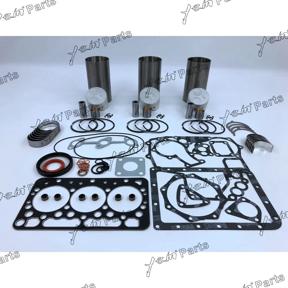 For Kubota engine parts D722 Repair kit Liner kit + bearings + full gasket kit
For Kubota engine parts D722 Repair kit Liner kit + bearings + full gasket kit