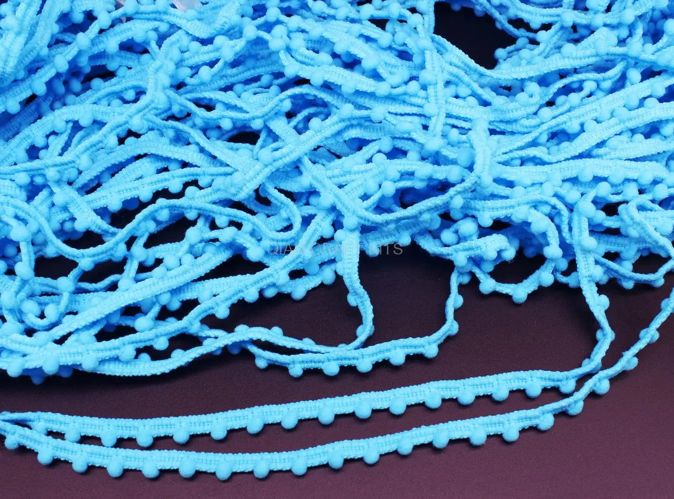 100 yards Pom Pom Trim in Turquoise color pom pom puff trim andcrafted fabric lace sewing border trim
100 yards Pom Pom Trim in Turquoise color pom pom puff trim andcrafted fabric lace sewing border trim