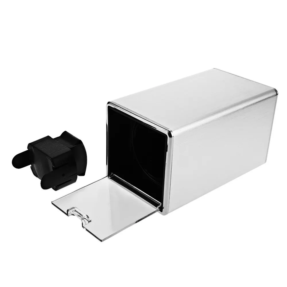 Automatic Rotation Watch Winder Display Box Transparent Cover Jewelry Storage Organizer with US Plug
Automatic Rotation Watch Winder Display Box Transparent Cover Jewelry Storage Organizer with US Plug