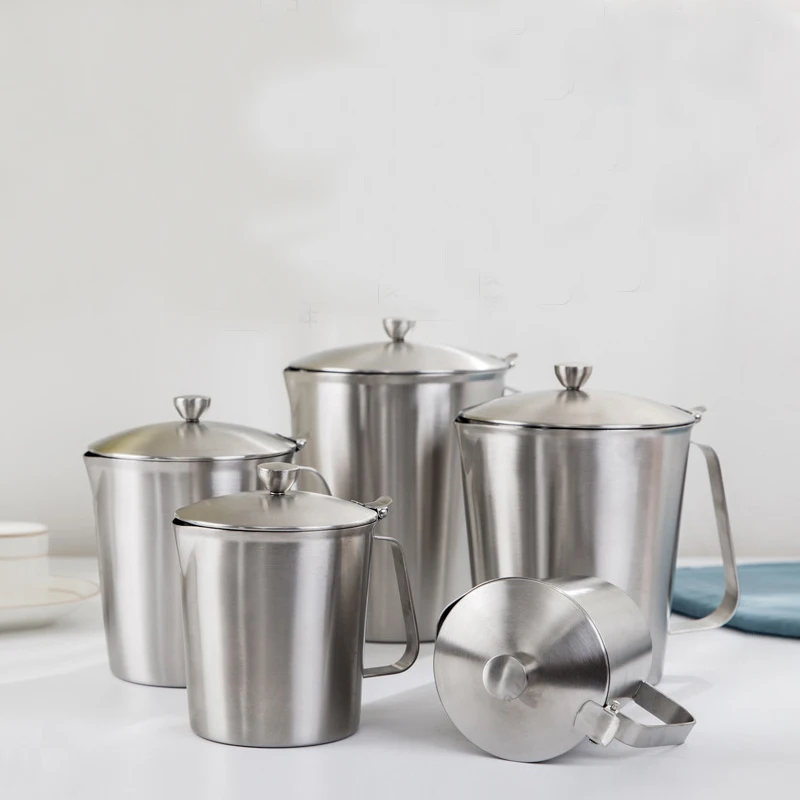 304 Large mouth Stainless steel measuring cup with Handle cap Graduated beaker laboratory Equipment Kitchen tools
304 Large mouth Stainless steel measuring cup with Handle cap Graduated beaker laboratory Equipment Kitchen tools