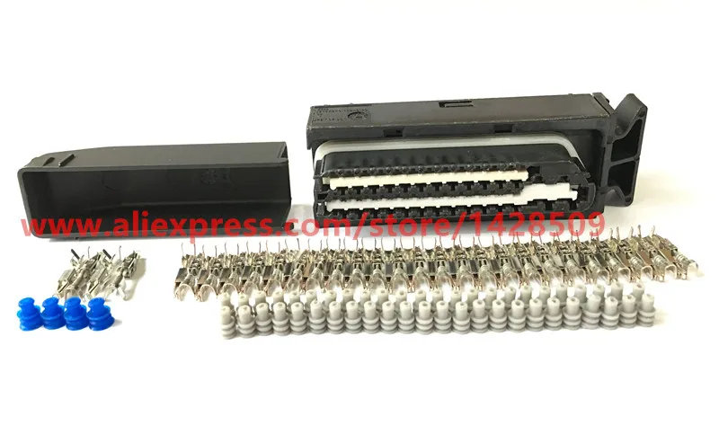52-контактный разъем ЭБУ коробки передач двигателя 1J0906380B 1393450-1, разъем системы управления сварочной машиной для VW Audi 09G09D
52-контактный разъем ЭБУ коробки передач двигателя 1J0906380B 1393450-1, разъем системы управления сварочной машиной для VW Audi 09G09D