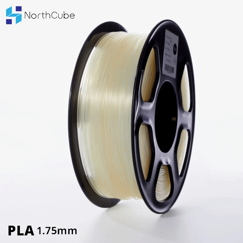 NORTHCUBE 3D Printer PLA Filament 1.75mm for 3D Printers, 1kg(2.2lbs) +/- 0.02mm Transparent Color
NORTHCUBE 3D Printer PLA Filament 1.75mm for 3D Printers, 1kg(2.2lbs) +/- 0.02mm Transparent Color