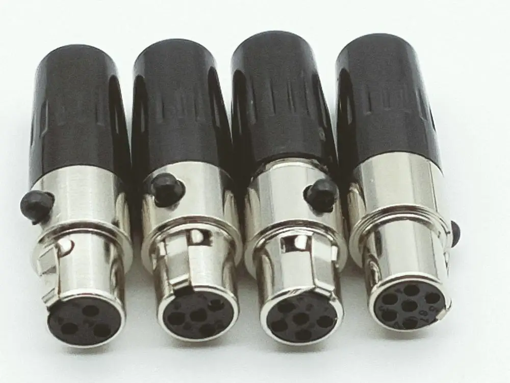 10-100 шт. мини XLR женский 3-контактный 4-контактный 5-контактный 6-контактный разъем аудио микрофона
10-100 шт. мини XLR женский 3-контактный 4-контактный 5-контактный 6-контактный разъем аудио микрофона