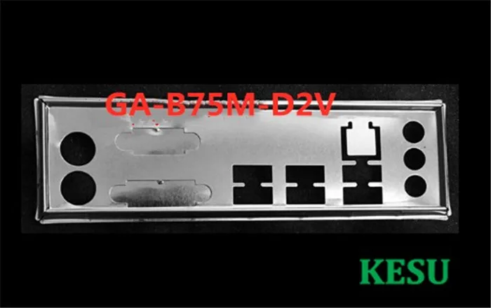 Новая защитная задняя панель I/O, кронштейн шасси материнской платы для Gigabyte GA-B75M-D2V, системная плата just shield backplane
Новая защитная задняя панель I/O, кронштейн шасси материнской платы для Gigabyte GA-B75M-D2V, системная плата just shield backplane