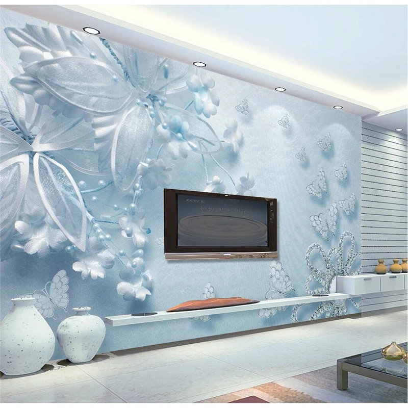beibehang Wall paper Light Blue Diamond Flower Wall Covering Mural TV Background Wallpaper for Bedroom living room wall-paper
beibehang Wall paper Light Blue Diamond Flower Wall Covering Mural TV Background Wallpaper for Bedroom living room wall-paper