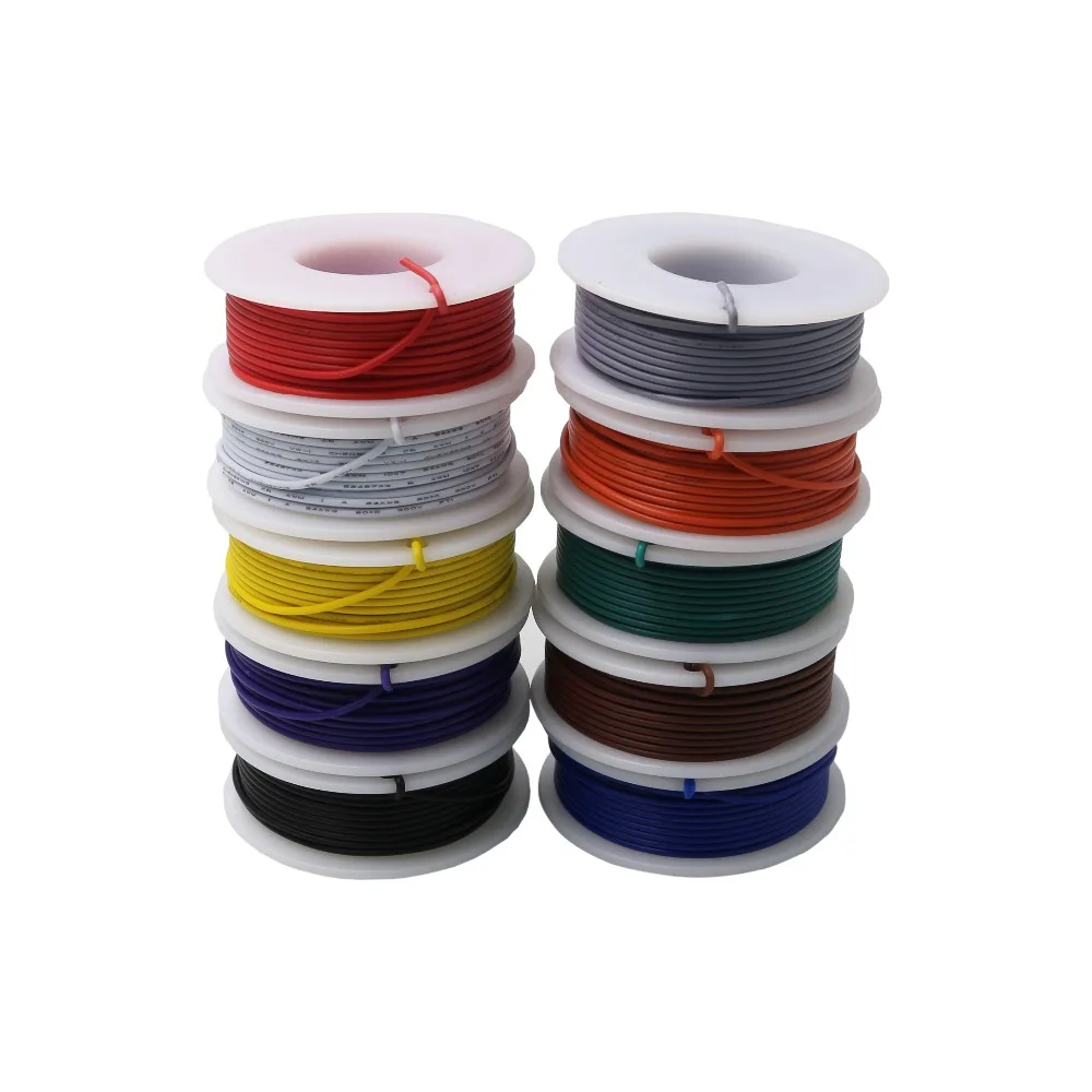 5M Stranded Wire of 18AWG Red+Black Colors UL1007 Environmental Electronic Wire Conductor To Internal Wiring
5M Stranded Wire of 18AWG Red+Black Colors UL1007 Environmental Electronic Wire Conductor To Internal Wiring