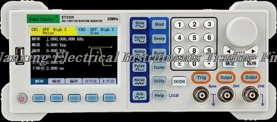 Fast arrival ET3360 Dual Channel Function Signal Generator Arbitrary Waveform Generator 60MHz,
Fast arrival ET3360 Dual Channel Function Signal Generator Arbitrary Waveform Generator 60MHz,
