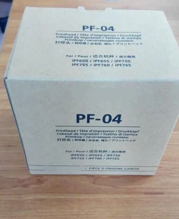 PF-04 Новая оригинальная печатающая головка для Canon iPF650 iPF655 iPF750 iPF755 iPF760 iPF765 iPF680 iPF685 iPF780 iPF785 струйная форсунка PF04
PF-04 Новая оригинальная печатающая головка для Canon iPF650 iPF655 iPF750 iPF755 iPF760 iPF765 iPF680 iPF685 iPF780 iPF785 струйная форсунка PF04