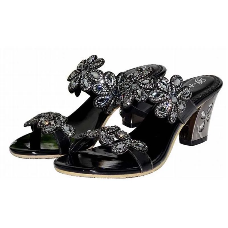 plus size 34-44 hot 2018 new fashion gladiator thick high heels sandals flowers rhinestone women's crystal slippers summer shoes
plus size 34-44 hot 2018 new fashion gladiator thick high heels sandals flowers rhinestone women's crystal slippers summer shoes
