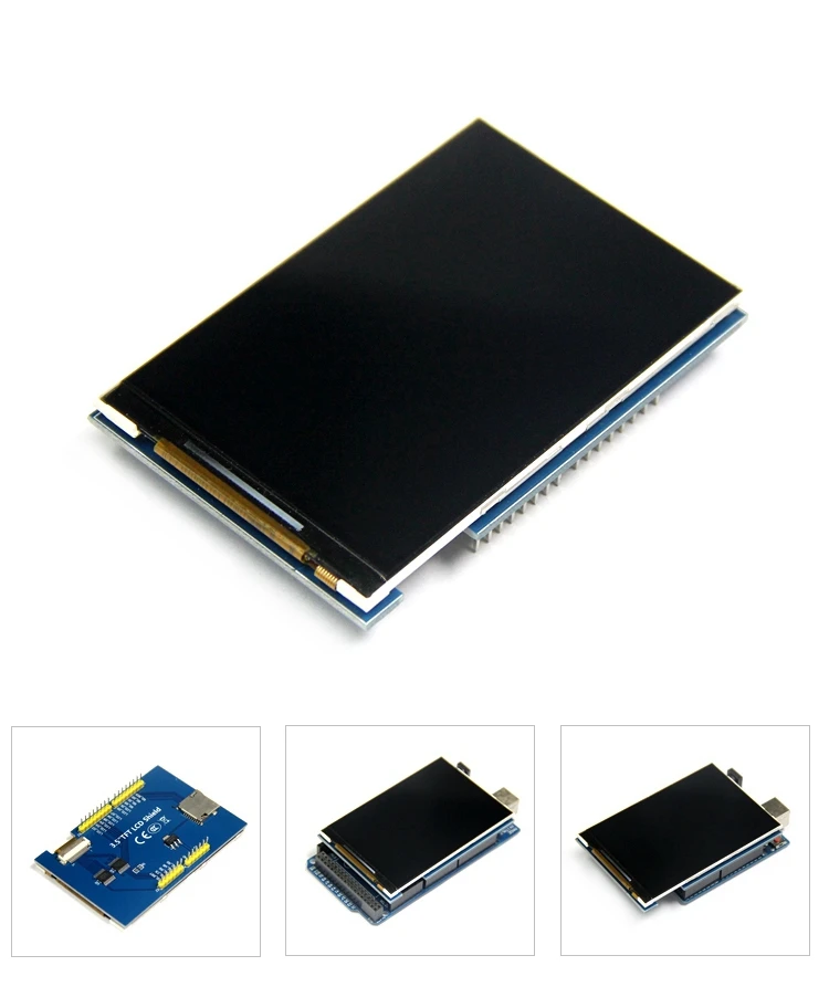 New LCD module 3.5 inch TFT LCD screen 3.5 " for UNO R3 Board and support mega 2560 R3
New LCD module 3.5 inch TFT LCD screen 3.5 " for UNO R3 Board and support mega 2560 R3