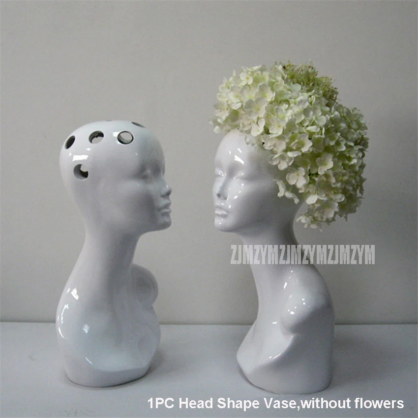 Modern Abstract Art Creative Human Model Head Flower Vase Ornaments Club Office Hotel Library Furnishings Home Decoration
Modern Abstract Art Creative Human Model Head Flower Vase Ornaments Club Office Hotel Library Furnishings Home Decoration