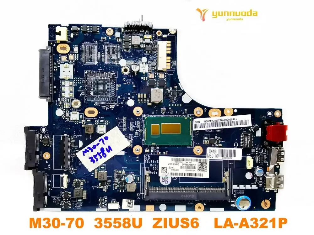 Original for Lenovo S410 M30-70 laptop motherboard M30-70 3558U ZIUS6 LA-A321P tested good free shipping
Original for Lenovo S410 M30-70 laptop motherboard M30-70 3558U ZIUS6 LA-A321P tested good free shipping