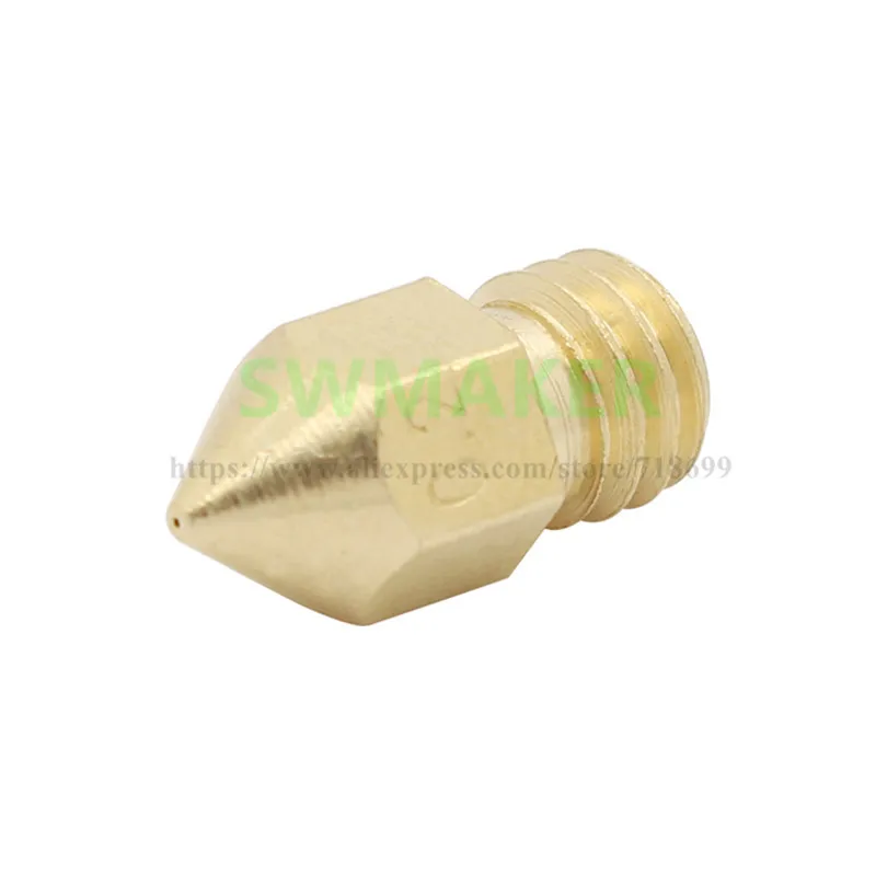 5pcs 3D printer parts 1.75mm abs/pla filament MK8 Extruder Brass Nozzle Print Head M6 with 0.2mm 0.3mm 0.4mm 0.5mm
5pcs 3D printer parts 1.75mm abs/pla filament MK8 Extruder Brass Nozzle Print Head M6 with 0.2mm 0.3mm 0.4mm 0.5mm