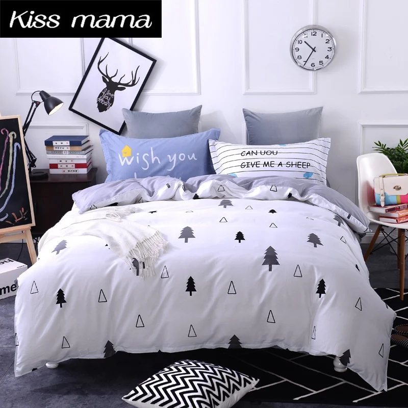 100% Cotton Bedding Set King Size Nordic Duvet Cover Set Custom size bed clothes Grey tree
100% Cotton Bedding Set King Size Nordic Duvet Cover Set Custom size bed clothes Grey tree