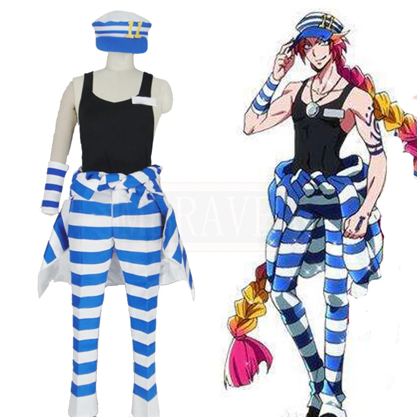 Detentionhouse Nanbaka Uno Cosplay Costume Outfit Uniform Suit Halloween Carnival Costume Custom Made
Detentionhouse Nanbaka Uno Cosplay Costume Outfit Uniform Suit Halloween Carnival Costume Custom Made